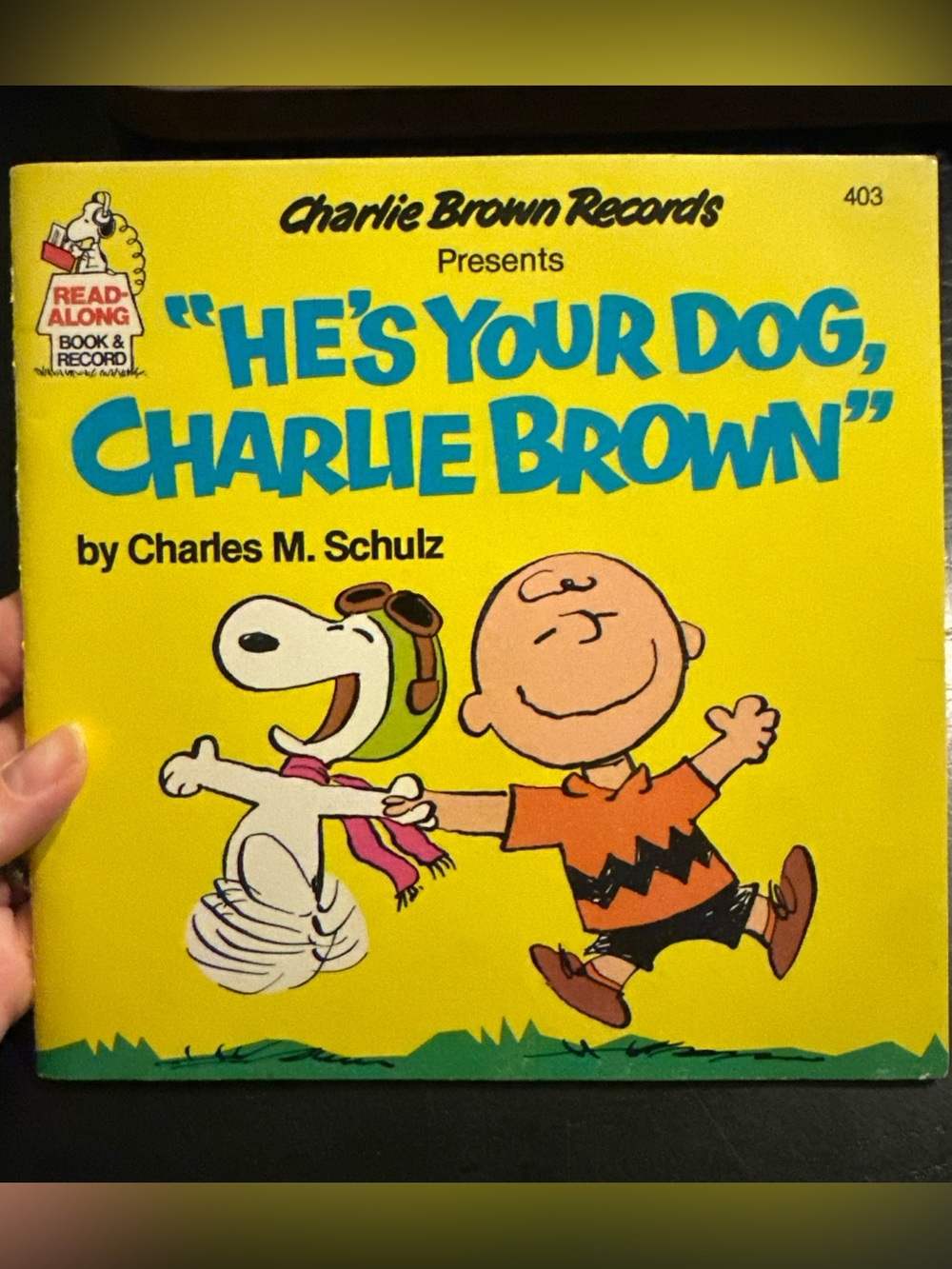 Charlie Brown Book and Record